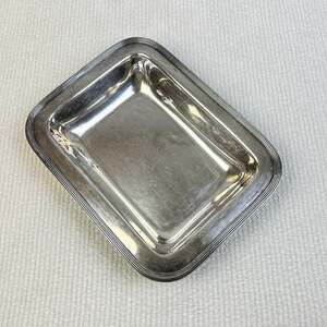 Silver Plated Serving Dish 9 x 7 E.G. Webster & Son USA Vintage Home Party